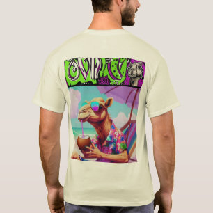 Camiseta Guay Camel Beach Vibes T-Shirt - Arte de sueños de