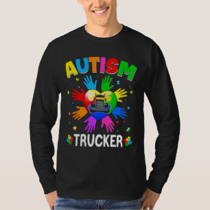Camiseta Guay Camionero Autismo Conciencia Surge el rompeca