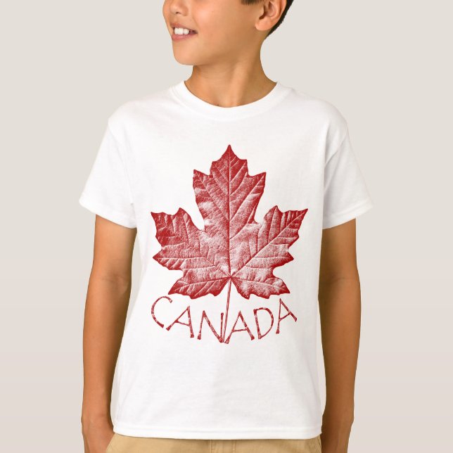 Camiseta Guay Canada de niños envía recuerdos y regalos de  (Anverso)