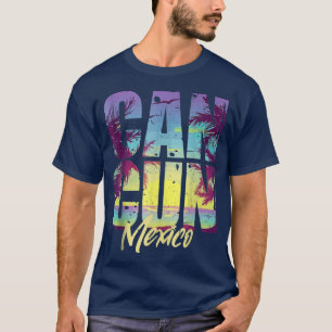Camiseta Guay Cancun Art Meico Vacaciones SummerMen Mujeres