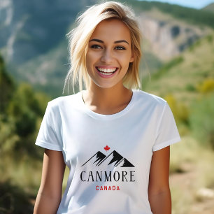 Camiseta Guay Canmore Canada Monta hojas de arce