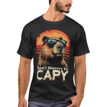 Guay Capybara No se preocupe por ser capy lentes d