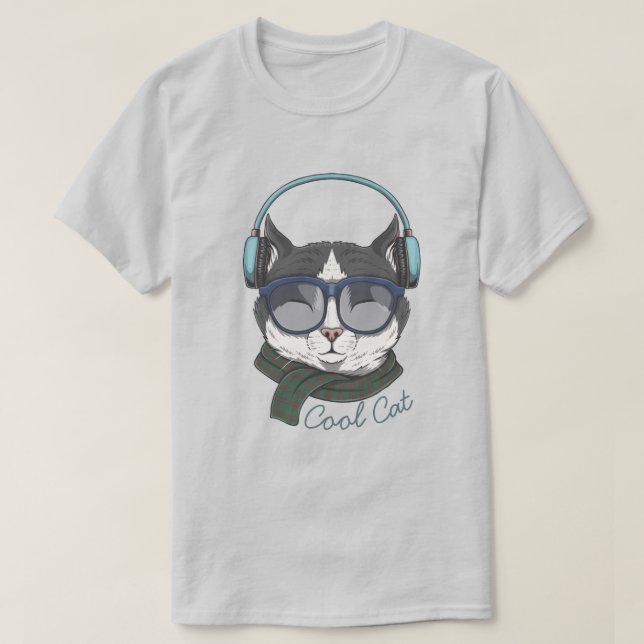 Camiseta Guay Cat (Diseño del anverso)