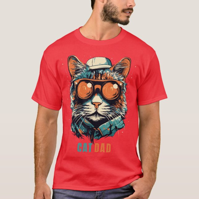 Camiseta Guay Cat Dad (Anverso)