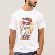 "Guay Cat Vibes - Meow Magic Summer Tee
