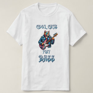 Camiseta Guay Cats Play Bass
