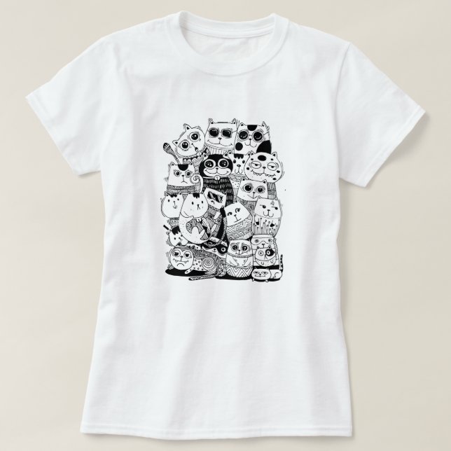 Camiseta Guay Cats T-Shirt (Diseño del anverso)