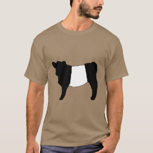 Camiseta Guay ceñió el buey raro de Beltie de la vaca del