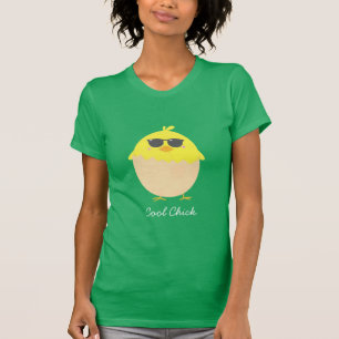 Camiseta Guay Chick funky Chick amarillo Pascua