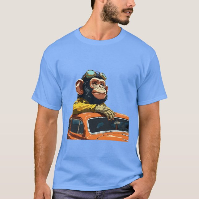 Camiseta Guay Chimp Roadster Adventure (Anverso)