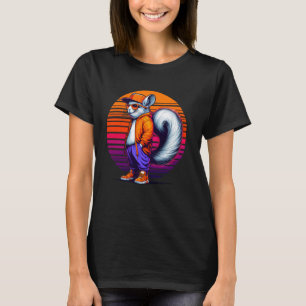 Camiseta Guay Chinchilla estilo urbano moderno Sunset Retro