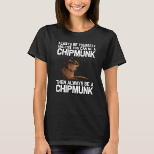 Camiseta Guay Chipmunk Para Hombres Mujeres Squirrel Whispe