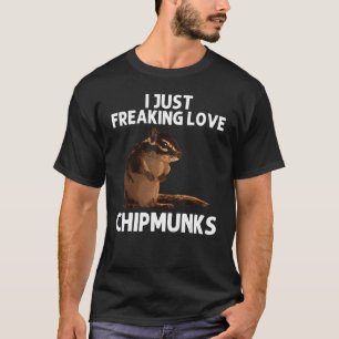 Camiseta Guay Chipmunk Para Hombres Mujeres Squirrel Whispe