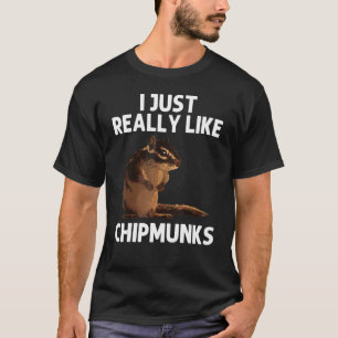 Camiseta Guay Chipmunk Para Hombres Mujeres Squirrel Whispe