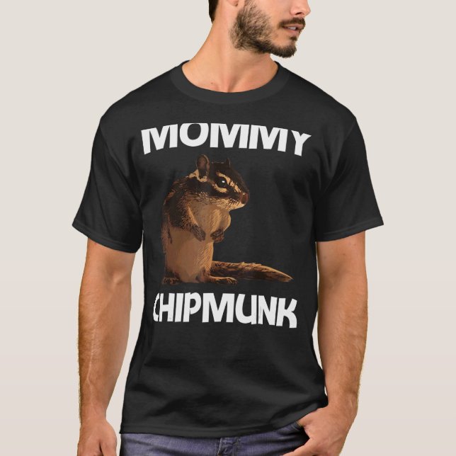 Camiseta Guay Chipmunk Para Mujeres Mamá Squirrel Whisperer (Anverso)
