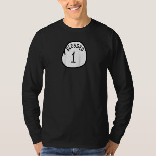 Camiseta Guay Christian Blessed 1 One Funny Inspirador C
