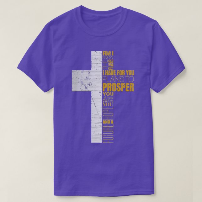Camiseta Guay Christian s Men Jeremiah 2911 Regalos Biblia  (Diseño del anverso)