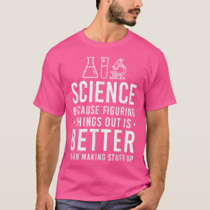 Camiseta Guay Ciencia Arte Hombres Mujeres Biología Química