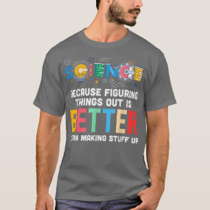 Camiseta Guay Ciencia Arte Hombres Mujeres Biología Química