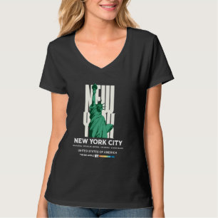 Camiseta Guay Ciudad de Nueva York con estatua de la Ilustr