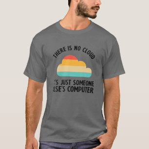 Camiseta Guay Cloud Gift Funny No Hay Computadora Nube S