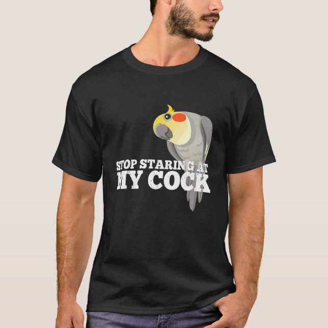 Camiseta Guay Cockatiels Cockatiel Parrot Bird Mascota Prop (Anverso)