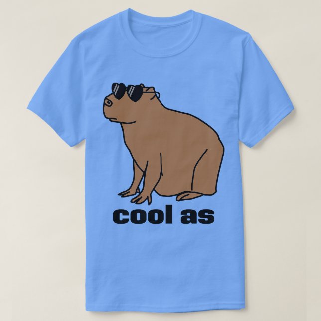 Camiseta Guay como un capibara (Diseño del anverso)