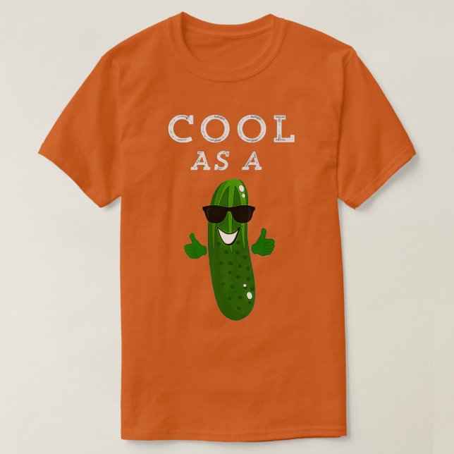 Camiseta Guay Como Un Niño De Cucumber Divertido Idioma Tum (Diseño del anverso)