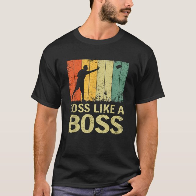 Camiseta Guay Cornhole Design Para Hombres Mujeres Cornhole (Anverso)