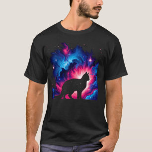 Camiseta Guay Cosmic Cat Galaxy Graphic Space Art