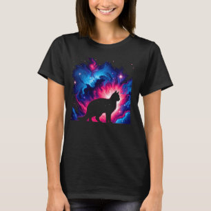 Camiseta Guay Cosmic Cat Galaxy Graphic Space Art