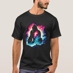 Camiseta Guay Cosmic Gorila Galaxy Graphic Space Art