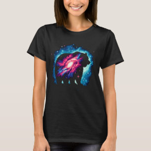 Camiseta Guay Cosmic Grizzly Bear Galaxy Graphic Space Art