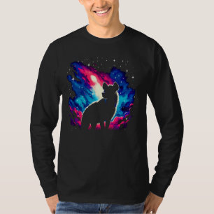 Camiseta Guay Cosmic Hyena Galaxy Graphic Space Art