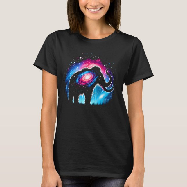 Camiseta Guay Cosmic Mammoth Galaxy Graphy Space Ar (Anverso)