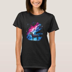Camiseta Guay Cosmic Wolf Galaxy Graphic Space Art