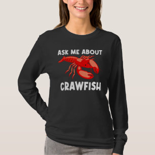 Camiseta Guay Crawfish Art Para Hombres Mujeres Lobster Cra