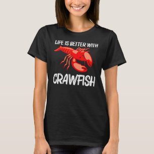 Camiseta Guay Crawfish Art Para Hombres Mujeres Lobster Cra