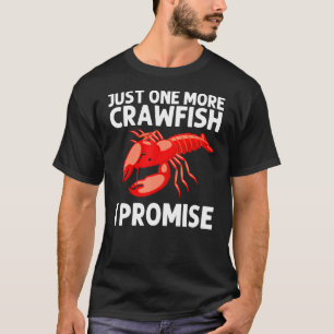 Camiseta Guay Crawfish Art Para Hombres Mujeres Lobster Cra