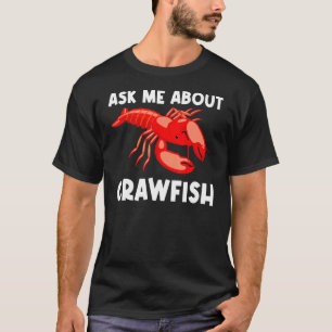Camiseta Guay Crawfish Art Para Hombres Mujeres Lobster Cra