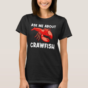 Camiseta Guay Crawfish Art Para Hombres Mujeres Lobster Cra