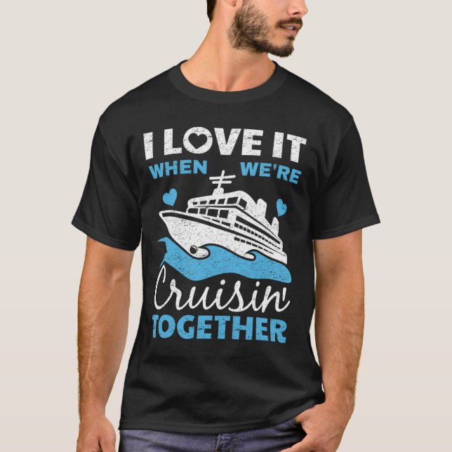 Camiseta Guay Cruise Art Men Women Cruise Ship Couple Famil (Anverso)