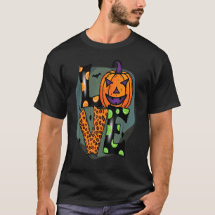 Camiseta Guay Cute Love With Graphic With Bats Creepy Hallo