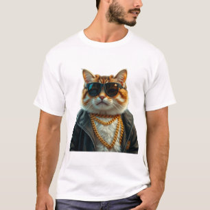 Camiseta Guay, Cute, Plump, Gato Futurista