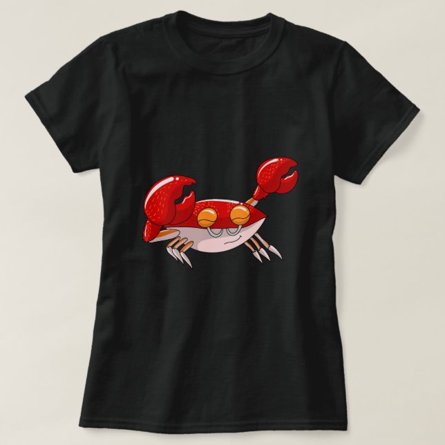 Camiseta Guay Dabbing Crab 2Funny Dancer Sea Creover (Diseño del anverso)