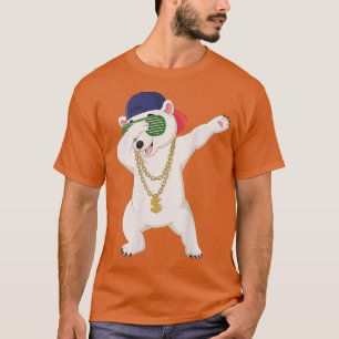 Camiseta Guay Dabbing Dancing Polar Oso Usa gafas de sol Ha