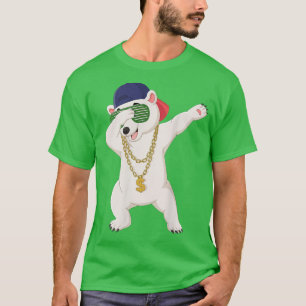 Camiseta Guay Dabbing Dancing Polar Oso Usa gafas de sol Ha