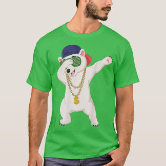 Camiseta Guay Dabbing Dancing Polar Oso Usa gafas de sol Ha