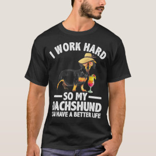 Camiseta Guay Dachshund Art Para Hombres Mujeres Perro Wien