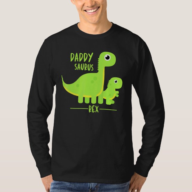 Camiseta Guay Daddysaurus Rex Dino (Anverso)